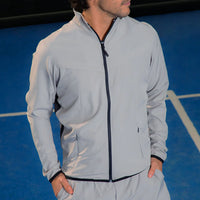 Copa Chamarra Ligera Slim Fit Gris Claro Hombre