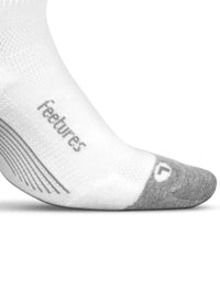 Feetures Calcetin Blanco Elite Light Cushion Quarter
