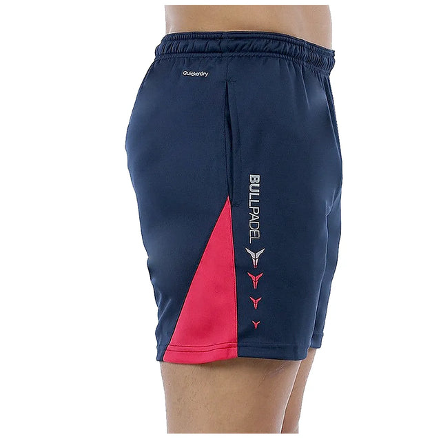 Bullpadel Short De Padel  Uribe Jr Azul Marino