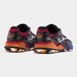 Joma Tenis Spin Men 2401 Negro/Naranja/Azul