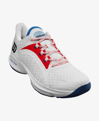 Wilson Tenis Hurakn Pro Men Blanco/Rojo/Azul