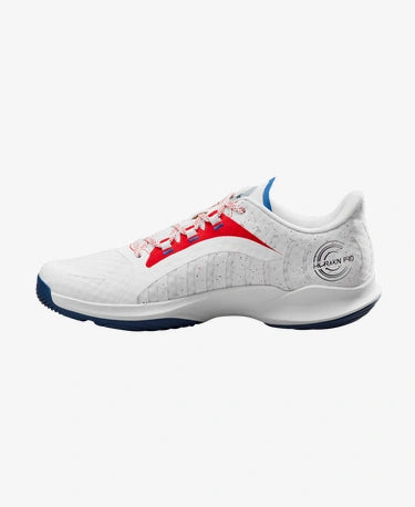 Wilson Tenis Hurakn Pro Men Blanco/Rojo/Azul