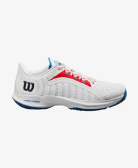 Wilson Tenis Hurakn Pro Men Blanco/Rojo/Azul