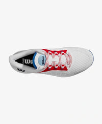 Wilson Tenis Hurakn Pro Men Blanco/Rojo/Azul