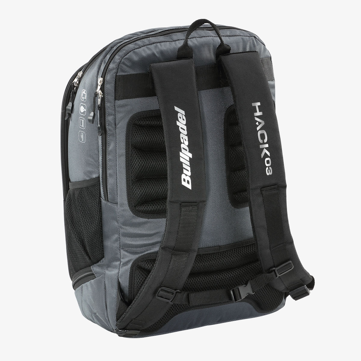 Bullpadel Mochila Hack 03 Gris Oscuro