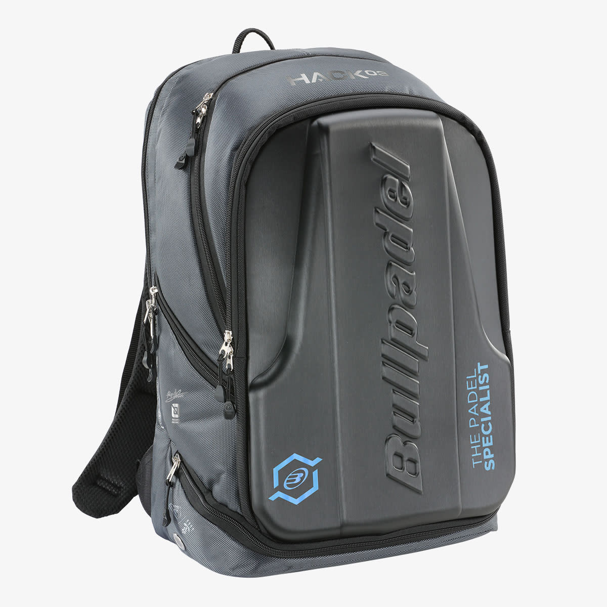 Bullpadel Mochila Hack 03 Gris Oscuro