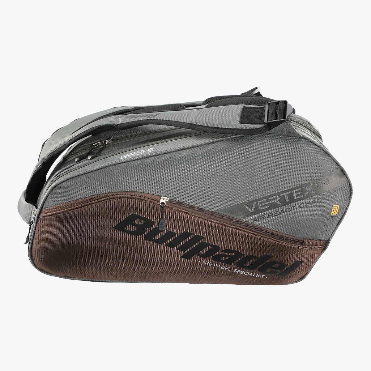 Bullpadel Paletero Vertex 03 Gris Medio