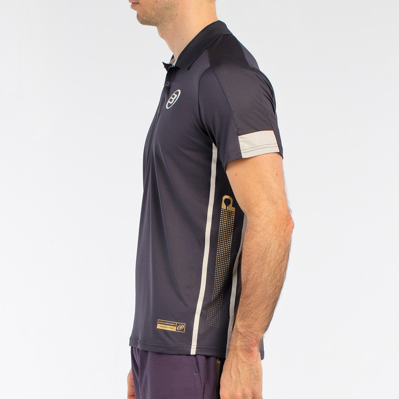 Bullpadel Camisa Polo Bogue Carbon
