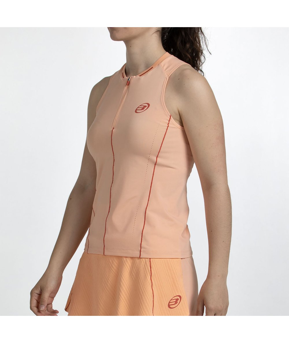 Bullpadel Blusa Aldaia Naranja Pastel