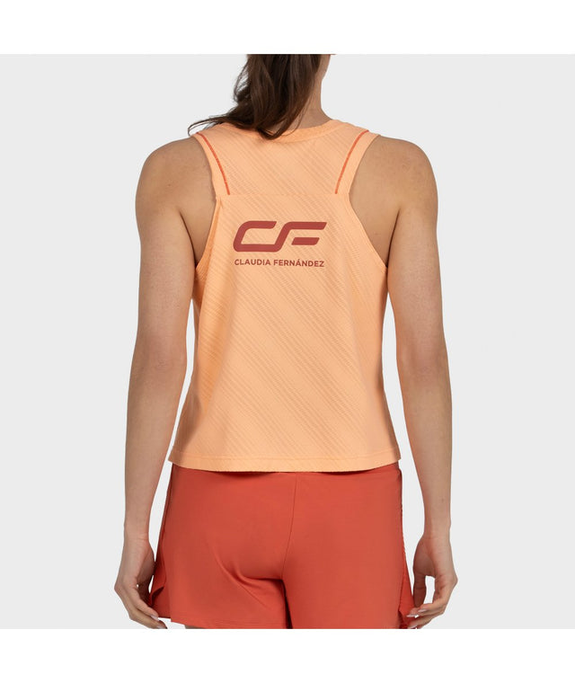 Bullpadel Blusa Claudia 26V Naranja Pastel