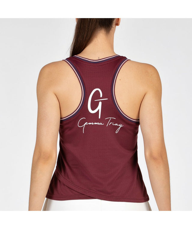 Bullpadel Blusa Gemma 25I Vino Burdeos