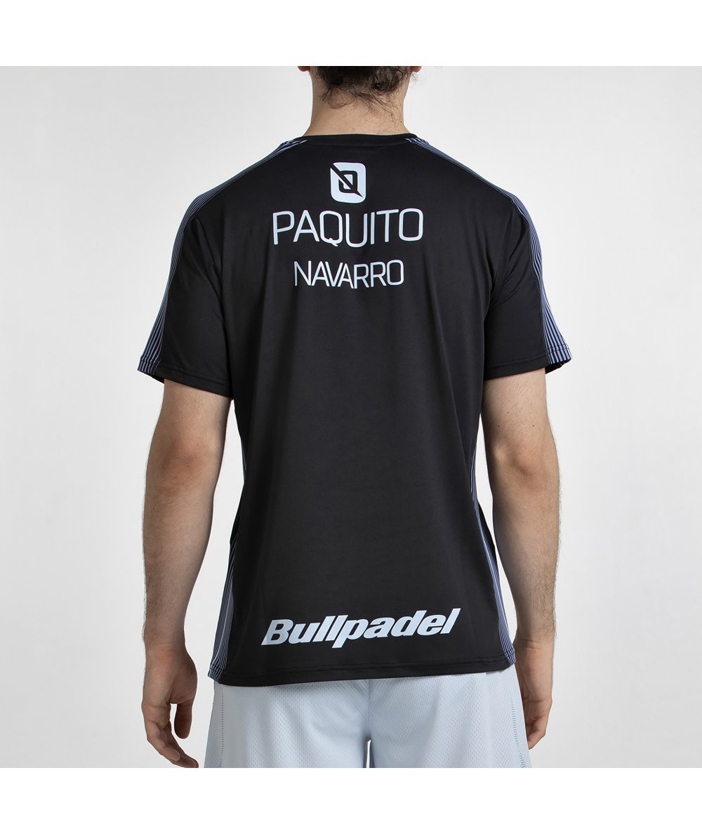 Bullpadel Camisa Paquito 26V Negra