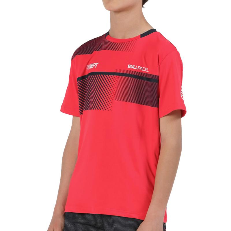 Bullpadel Camisa Redullu Jr Carmesi