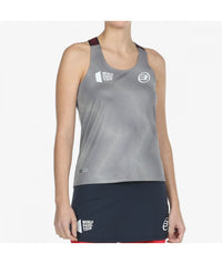 Bullpadel Blusa Revenga Gris Medio Vigore
