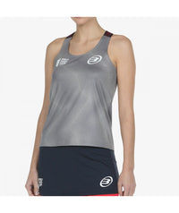 Bullpadel Blusa Revenga Gris Medio Vigore