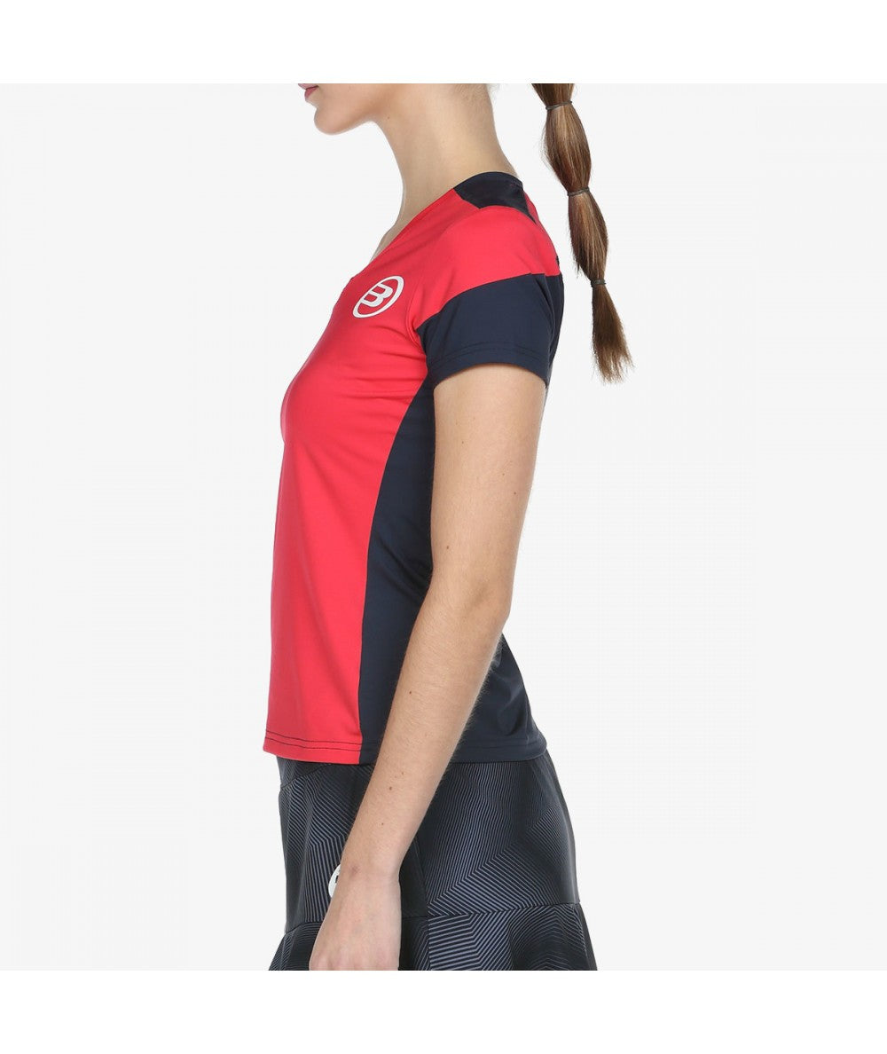 Bullpadel Blusa Rollaz Carmesi