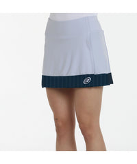 Bullpadel Falda Ortiga Gris/Azul