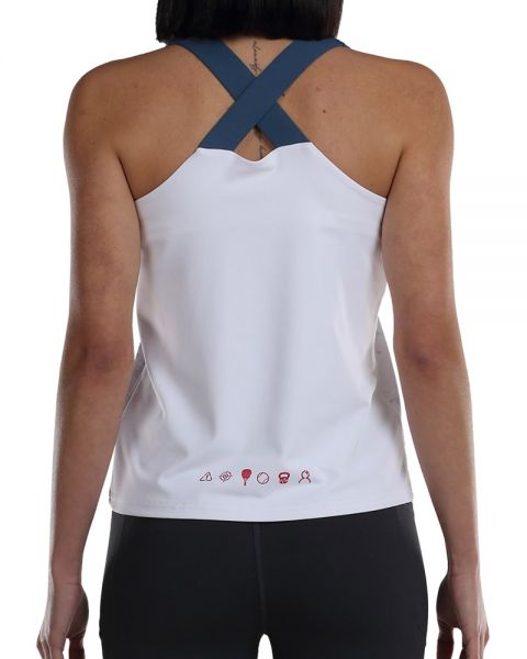Bullpadel Blusa Dilos Blanca