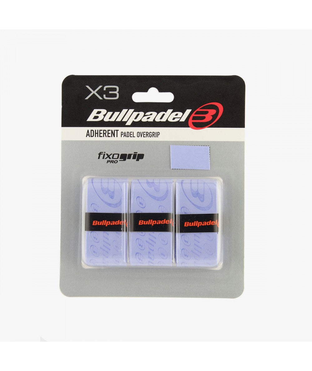 Bullpadel Overgrip Fixogrip Pro Liso Malva X3