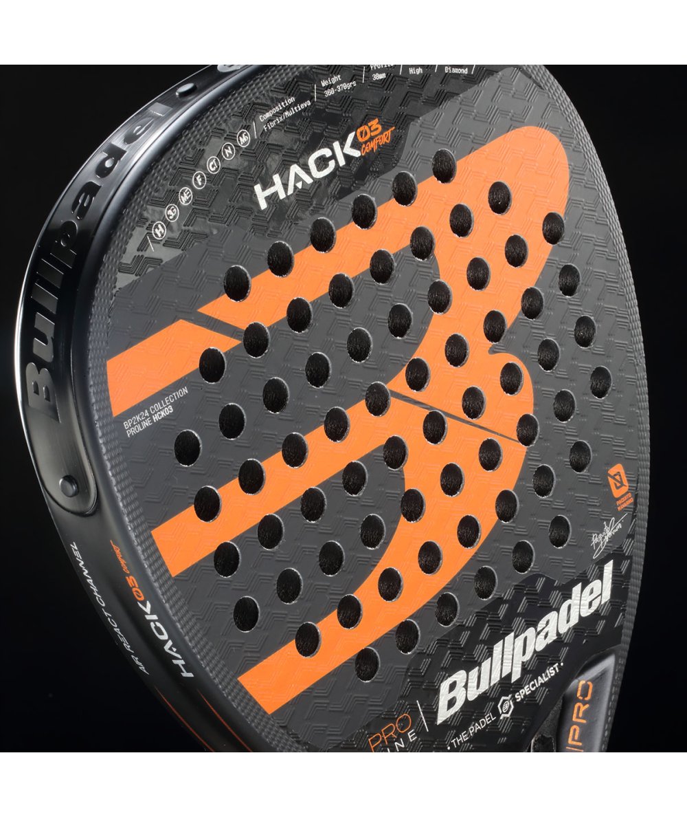 Bullpadel Pala Hack 03 Comfort 24