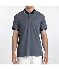 Bullpadel Camisa Polo Tenfe Azul Marino Bicolor