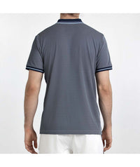Bullpadel Camisa Polo Tenfe Azul Marino Bicolor