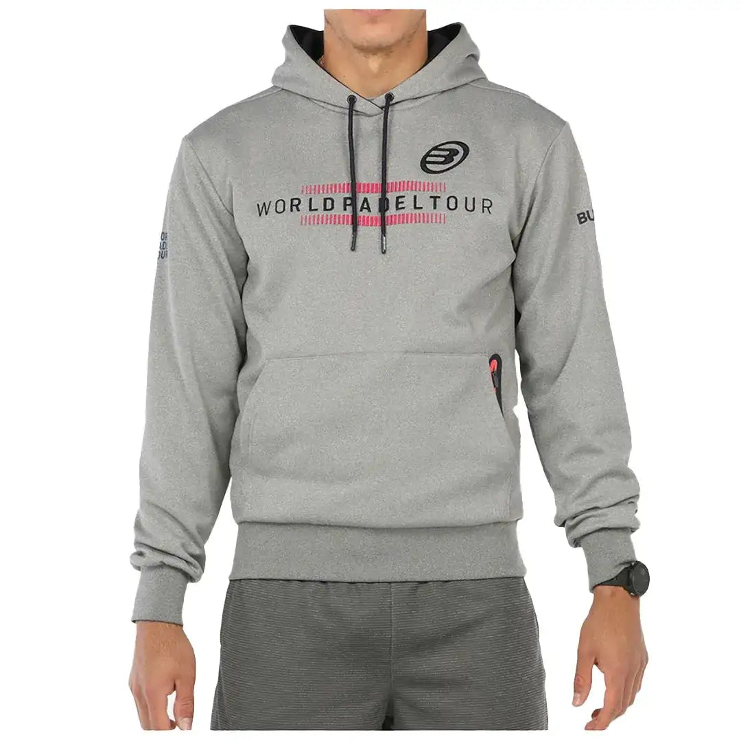 Bullpadel Sudadera Radu Gris Bandeja.mx