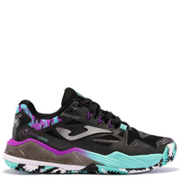 Joma Tenis Spin Lady 2401 Negro/Turqueza