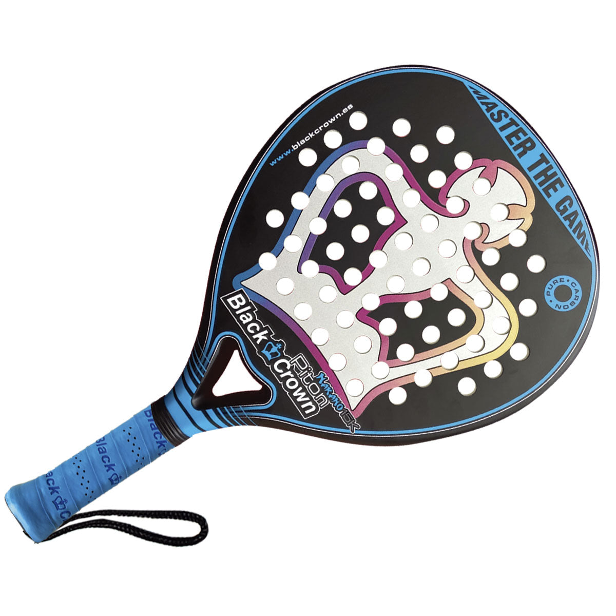 Pala de Padel Black Crown Nakano 15k - Bandeja.mx