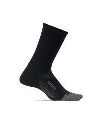 Feetures Calcetin Negro Elite Light Cushion Mini Crew