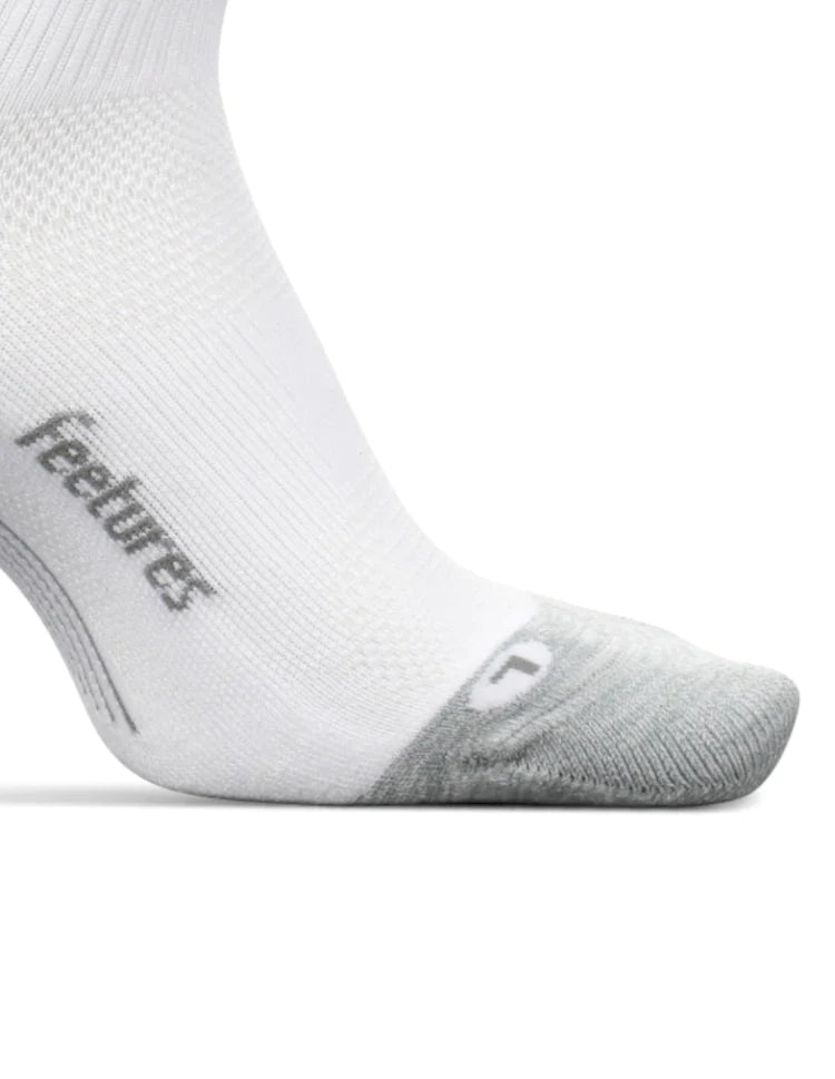 Feetures Calcetin Blanco Ultra Light Cushion Mini Crew