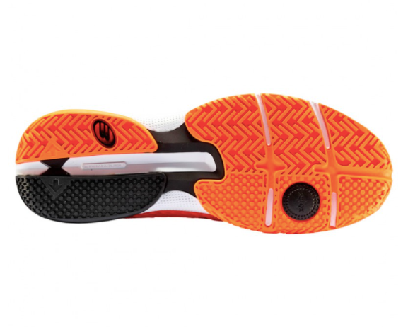 Tenis Bullpadel Hack Knit 201 Naranja - Bandeja.mx