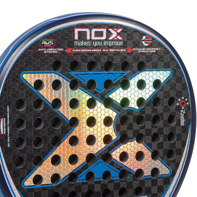 NOX Protector para Padel de Padel Nox - WPT World Padel Tour Rojo logo  Blanco