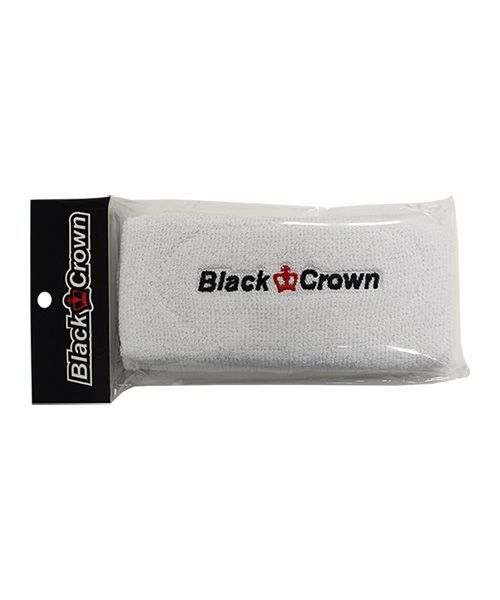 Muñequera Black Crown Blanca